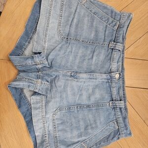 Old Navy High-Rise Denim Chino Shorts
